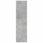 Preview: Bücherregal Betongrau 60x30x114 cm Holzwerkstoff