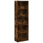 Preview: Bücherregal Räuchereiche 60x30x189 cm Holzwerkstoff