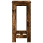 Preview: Bartisch Räuchereiche 51x50x103,5 cm Holzwerkstoff