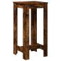 Preview: Bartisch Räuchereiche 51x50x103,5 cm Holzwerkstoff