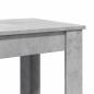Preview: Bartisch Betongrau 102x50x103,5 cm Holzwerkstoff