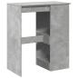 Preview: Bartisch mit Regal Betongrau 90x47,5x103,5 cm Holzwerkstoff