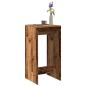 Preview: ARDEBO.de - Bartisch Altholz-Optik 51x50x103,5 cm Holzwerkstoff