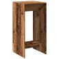 Preview: Bartisch Altholz-Optik 51x50x103,5 cm Holzwerkstoff