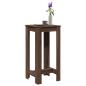 Preview: ARDEBO.de - Bartisch Braun Eichen-Optik 51x50x103,5 cm Holzwerkstoff