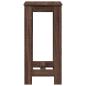 Preview: Bartisch Braun Eichen-Optik 51x50x103,5 cm Holzwerkstoff