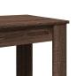 Preview: Bartisch Braun Eichen-Optik 51x50x103,5 cm Holzwerkstoff