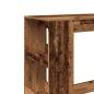 Preview: Bartisch mit Regal Altholz-Optik 90x40x103,5 cm Holzwerkstoff