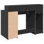 Preview: LED-Schreibtisch Schwarz 120x55x91 cm Holzwerkstoff