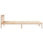 Preview: ARDEBO.de - Massivholzbett Extra Lang ohne Matratze 90x220 Kiefernholz