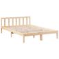 Preview: Massivholzbett Extra Lang ohne Matratze 160x220 Kiefernholz