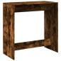Preview: Bartisch Räuchereiche 102x50x103,5 cm Holzwerkstoff