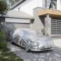 Preview: ARDEBO.de - Autoabdeckung für Limousine Schnallenriemen Voll Silber XL PEVA
