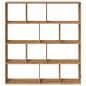 Preview: Bücherregal Artisan-Eiche 132x29x141,5 cm Holzwerkstoff
