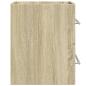 Preview: Waschbeckenunterschrank Sonoma-Eiche 60x38,5x48cm Holzwerkstoff