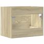 Preview: Waschbeckenunterschrank Sonoma-Eiche 60x38,5x48cm Holzwerkstoff