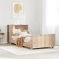 Preview: ARDEBO.de - Massivholzbett ohne Matratze 100x200 cm Kiefernholz