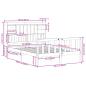 Preview: Massivholzbett mit Regal ohne Matratze 160x200 cm Kiefernholz