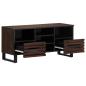 Preview: TV-Schrank Braun 100x34x46 cm Massivholz Mango