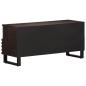 Preview: TV-Schrank Braun 100x34x46 cm Massivholz Mango