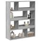 Preview: Bücherregal Grau Sonoma 100x33x125,5 cm Holzwerkstoff