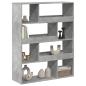 Preview: Raumteiler Betongrau 100x33x125,5 cm Holzwerkstoff
