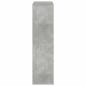 Preview: Raumteiler Betongrau 100x33x125,5 cm Holzwerkstoff