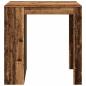 Preview: Bartisch Altholz-Optik 102x70x103,5 cm Holzwerkstoff