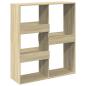 Preview: Raumteiler Sonoma-Eiche 100x33x115 cm Holzwerkstoff