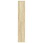 Preview: Raumteiler Sonoma-Eiche 100x33x187,5 cm Holzwerkstoff