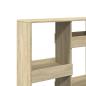 Preview: Raumteiler Sonoma-Eiche 100x33x135 cm Holzwerkstoff