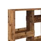Preview: Raumteiler Altholz-Optik 100x33x135 cm Holzwerkstoff