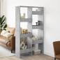 Preview: ARDEBO.de - Raumteiler Betongrau 100x33x175 cm Holzwerkstoff