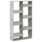 Preview: Raumteiler Betongrau 100x33x175 cm Holzwerkstoff