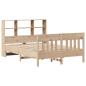 Preview: Massivholzbett ohne Matratze 120x190 cm Kiefernholz