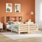 Preview: ARDEBO.de - Massivholzbett ohne Matratze 120x200 cm Kiefernholz
