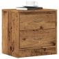 Preview: ARDEBO.de - Nachttisch Altholz-Optik 40x30x40 cm Holzwerkstoff