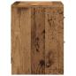 Preview: Nachttisch Altholz-Optik 40x30x40 cm Holzwerkstoff