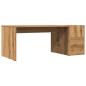 Preview: Couchtisch Artisan-Eiche 90x45x35 cm Holzwerkstoff