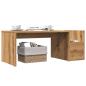 Preview: Couchtisch Artisan-Eiche 90x45x35 cm Holzwerkstoff