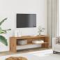 Preview: ARDEBO.de - TV-Schrank Braun Artisan-Eiche 120x40x40 cm Holzwerkstoff