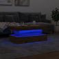 Preview: Couchtisch mit LED-Leuchten Artisan-Eiche 90x50x40 cm