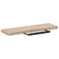 Preview: Schweberegale 2 Stk. 80x23,5x4 cm Holzwerkstoff