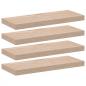 Preview: Schweberegale 4 Stk. 60x23,5x4 cm Holzwerkstoff