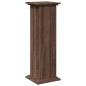 Preview: Postament mit Stauraum Eichen-Optik 31x30x90 cm Holzwerkstoff