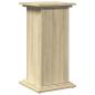 Preview: Postament mit Stauraum Sonoma-Eiche 31x30x60 cm Holzwerkstoff