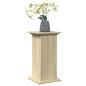 Preview: Postament mit Stauraum Sonoma-Eiche 31x30x60 cm Holzwerkstoff