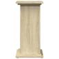 Preview: Postament mit Stauraum Sonoma-Eiche 31x30x60 cm Holzwerkstoff