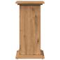 Preview: Postament mit Stauraum Artisan-Eiche 31x30x60 cm Holzwerkstoff