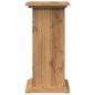 Preview: Postament mit Stauraum Artisan-Eiche 31x30x60 cm Holzwerkstoff